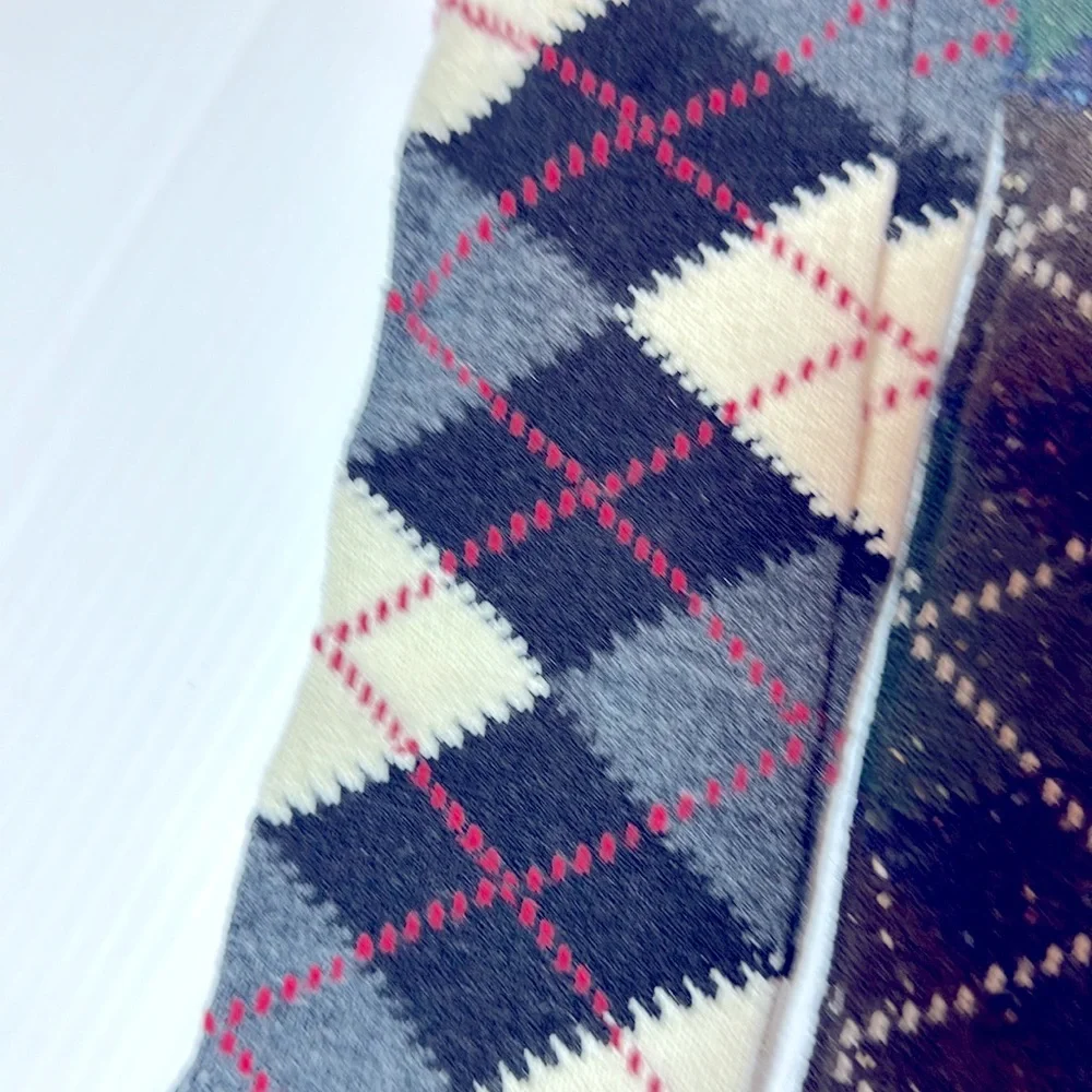 NWOT 2-PK Gold-Toe Argyle Crew Socks